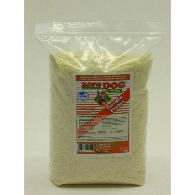 RopoDog KartoffelFlocken 1 kg (getreidefrei) Hund Hunde